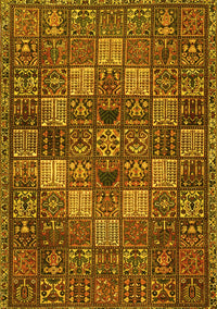 Persian Yellow Traditional Rug, tr4422yw