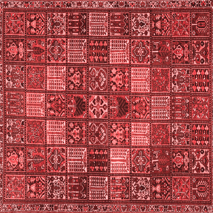 Machine Washable Persian Red Traditional Rug, wshtr4422red