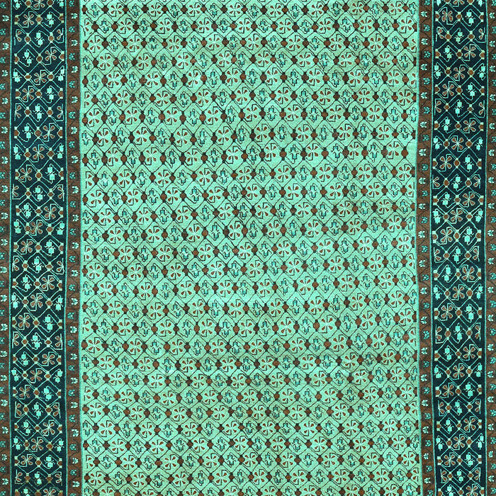 Persian Turquoise Traditional Rug, tr4423turq