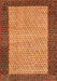 Persian Orange Traditional Rug, tr4423org