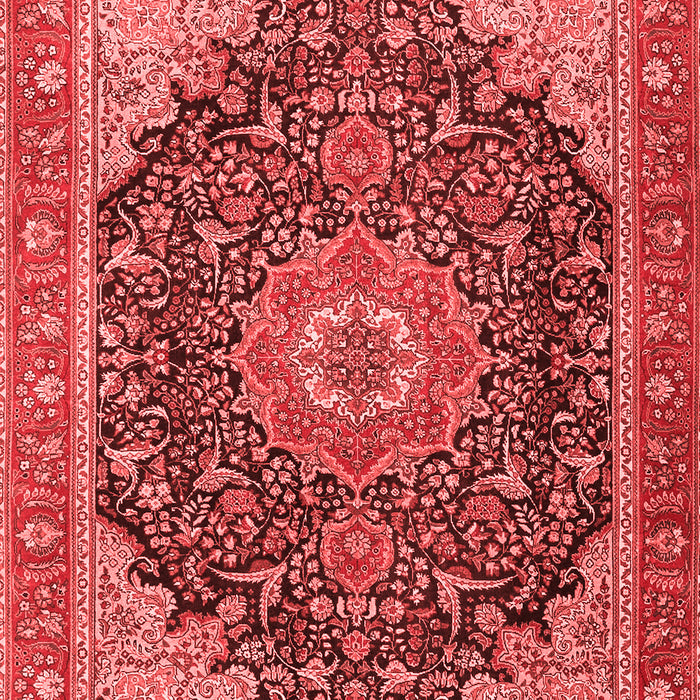 Medallion Red Traditional Area Rugs