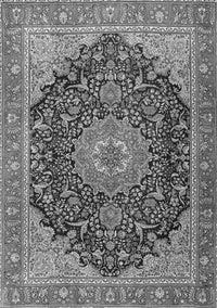 Medallion Gray Traditional Rug, tr4424gry