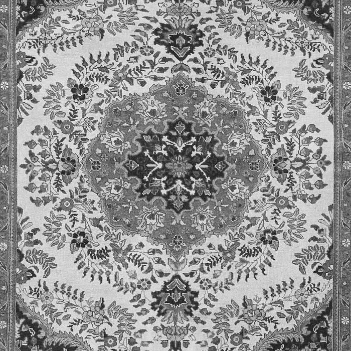 Medallion Gray Traditional Rug, tr4425gry
