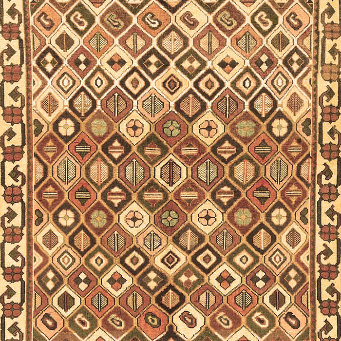 Machine Washable Persian Brown Traditional Rug, wshtr4426brn