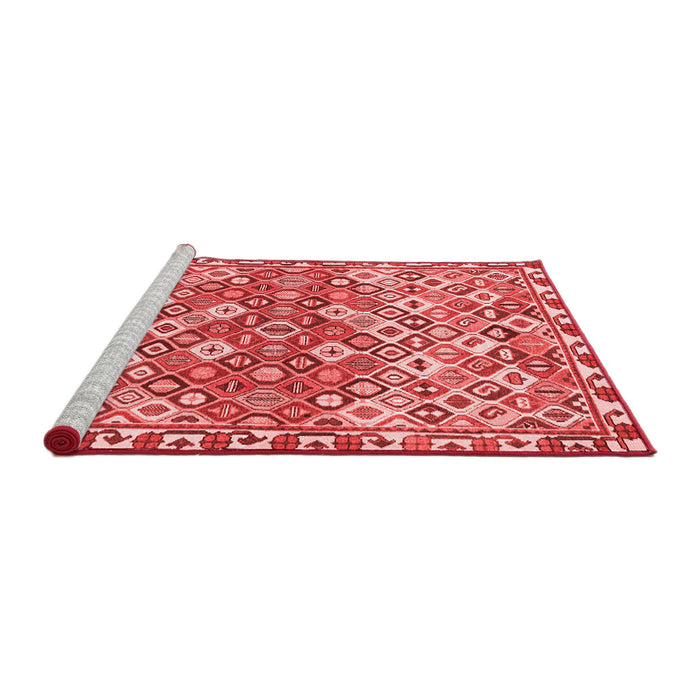 Traditional Red Washable Rugs