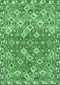 Persian Emerald Green Traditional Rug, tr4426emgrn
