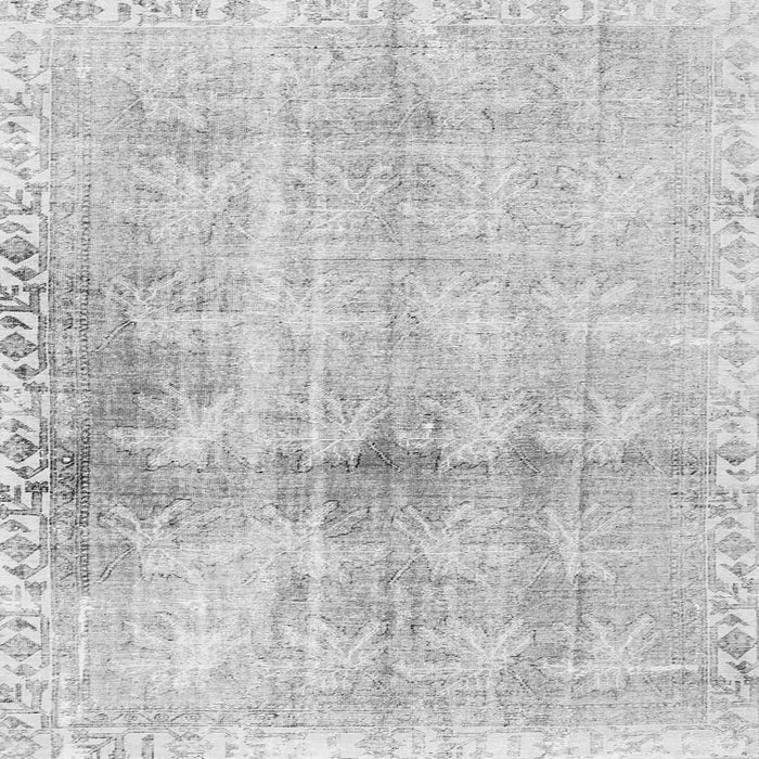 Serging Thickness of Persian Gray Traditional Rug, tr4427gry