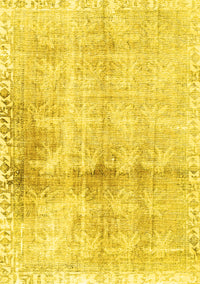 Persian Yellow Traditional Rug, tr4427yw