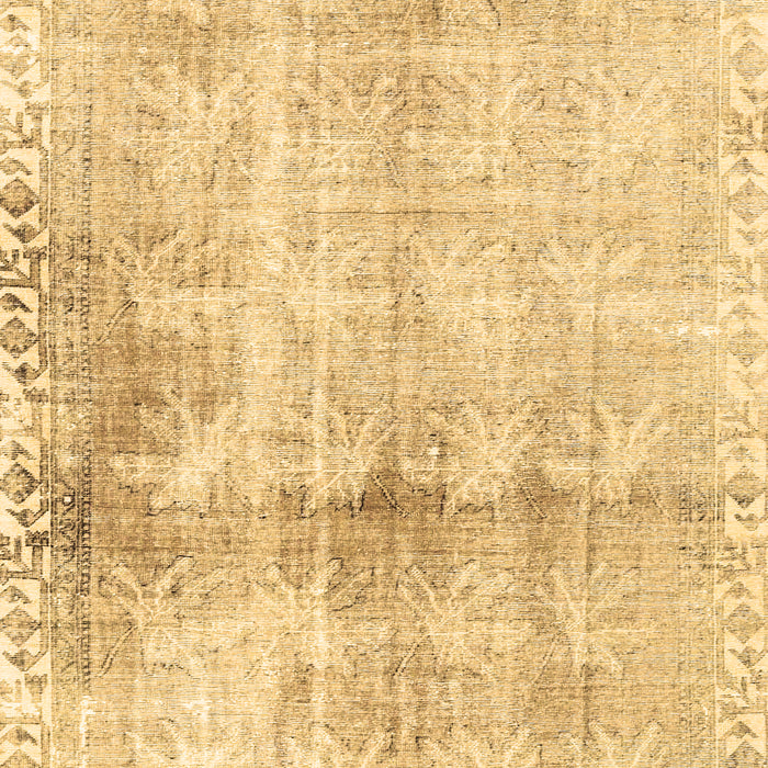 Machine Washable Persian Brown Traditional Rug, wshtr4427brn