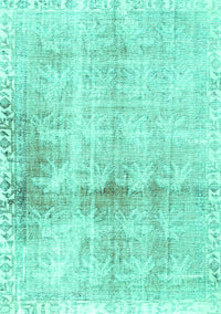 Persian Turquoise Traditional Rug, tr4427turq