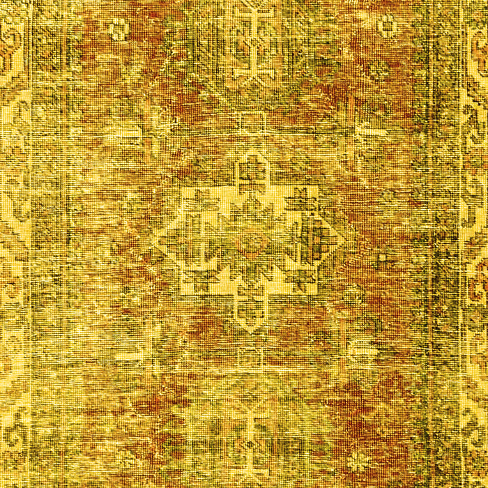 Persian Yellow Traditional Rug, tr4428yw