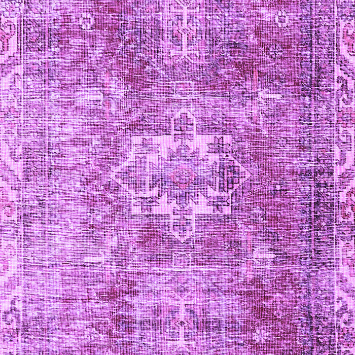 Machine Washable Persian Purple Traditional Area Rugs, wshtr4428pur