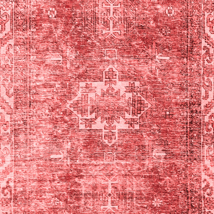 Machine Washable Persian Red Traditional Rug, wshtr4428red