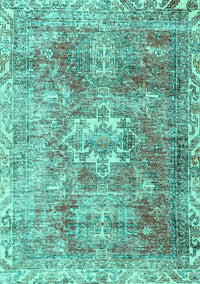 Persian Turquoise Traditional Rug, tr4428turq