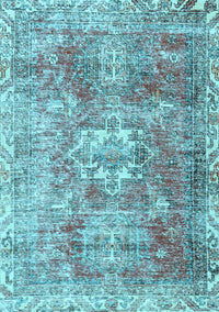 Persian Light Blue Traditional Rug, tr4428lblu