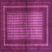 Square Persian Purple Traditional Rug, tr4429pur