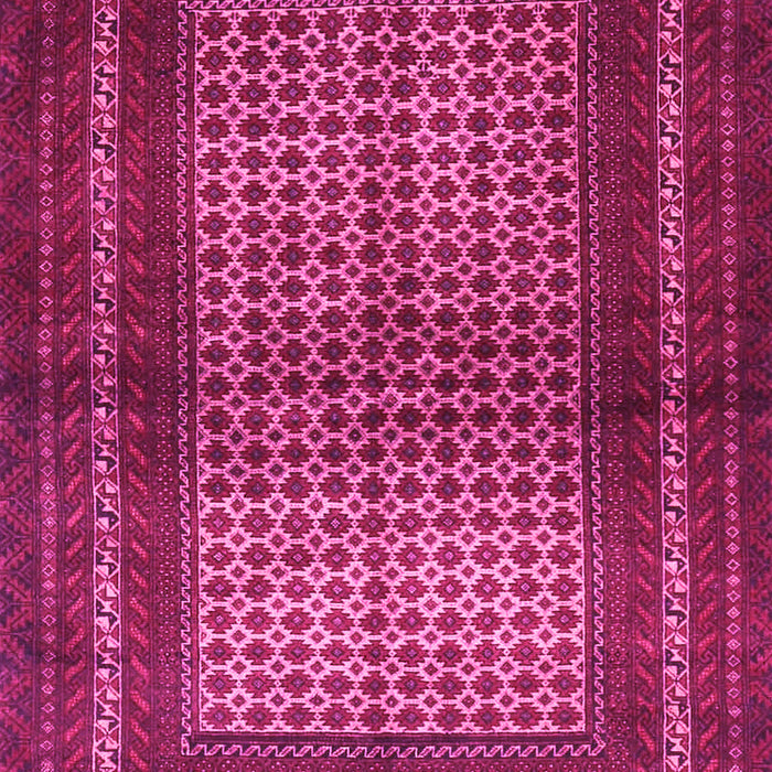 Machine Washable Persian Pink Traditional Rug, wshtr4429pnk