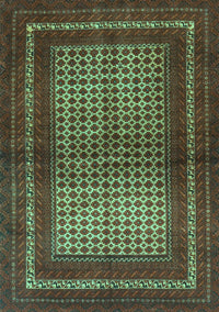 Persian Turquoise Traditional Rug, tr4429turq
