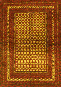 Persian Yellow Traditional Rug, tr4429yw