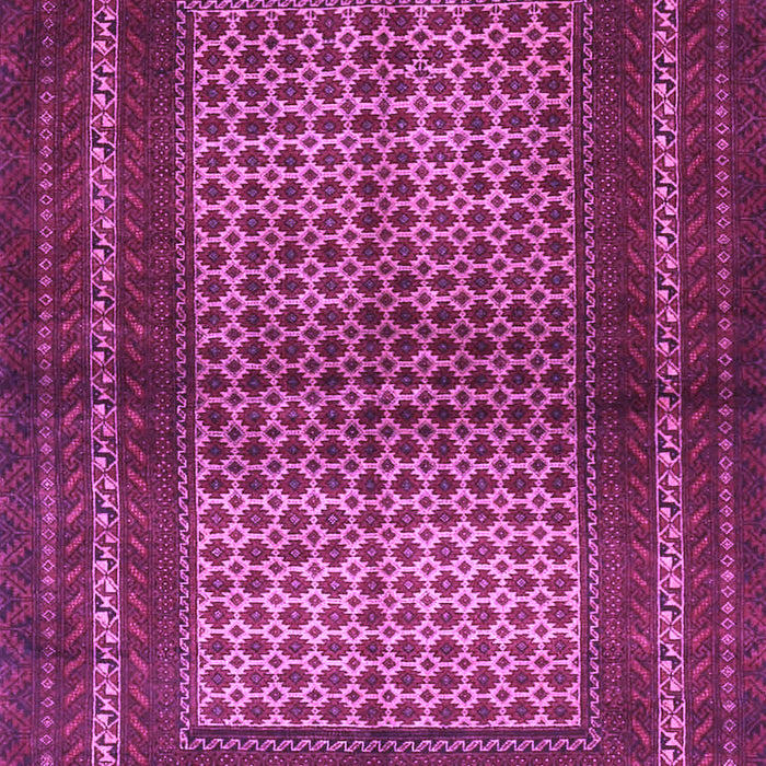 Machine Washable Persian Purple Traditional Area Rugs, wshtr4429pur