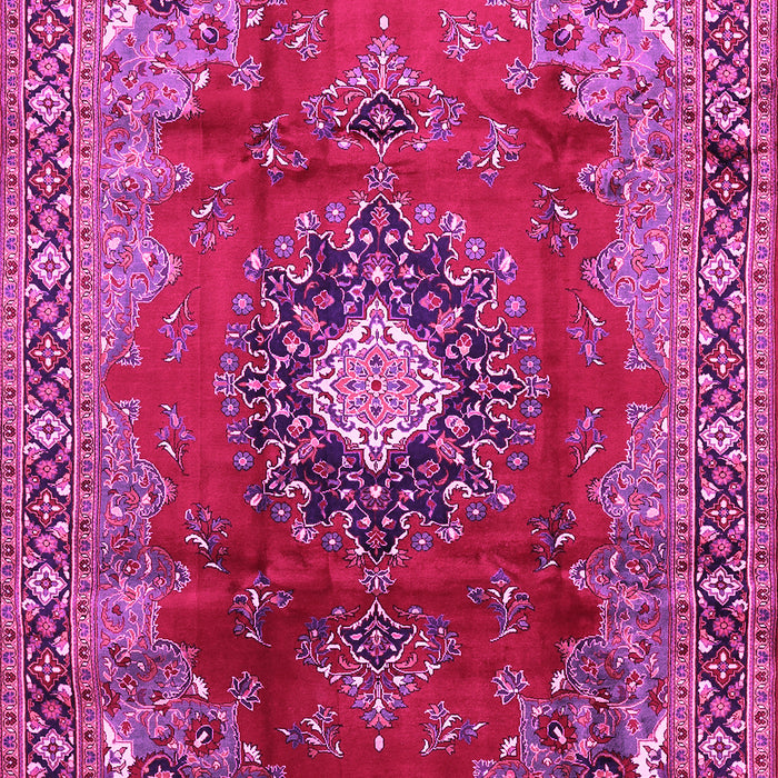 Medallion Pink Traditional Rug, tr442pnk