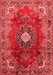 Medallion Red Traditional Area Rugs