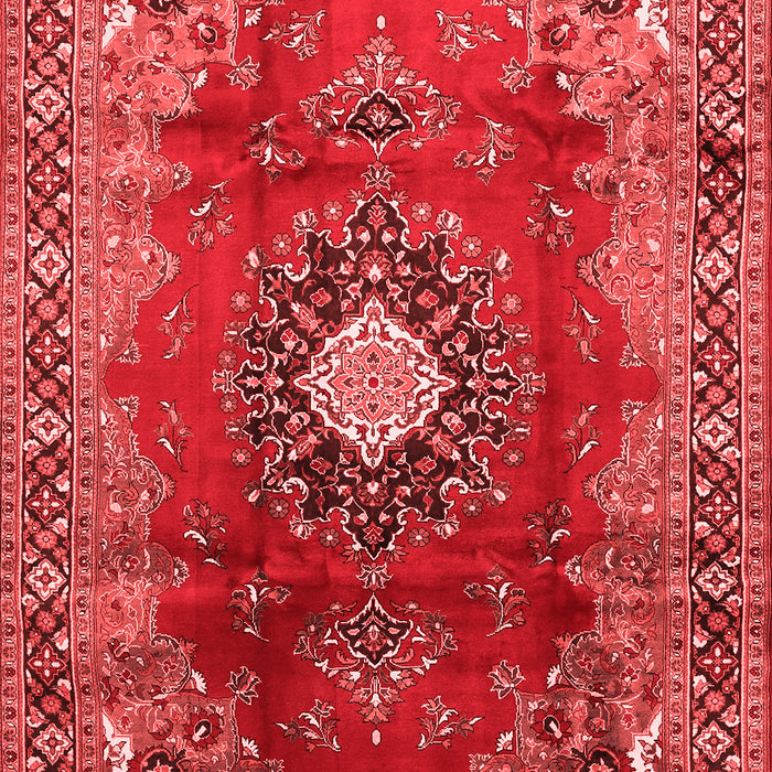 Medallion Red Traditional Area Rugs