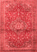 Medallion Red Traditional Area Rugs