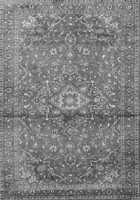 Medallion Gray Traditional Rug, tr4430gry