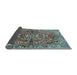 Sideview of Persian Light Blue Traditional Rug, tr4431lblu