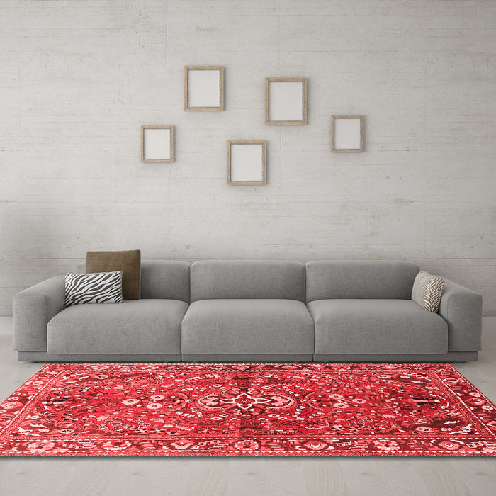 Traditional Red Washable Rugs