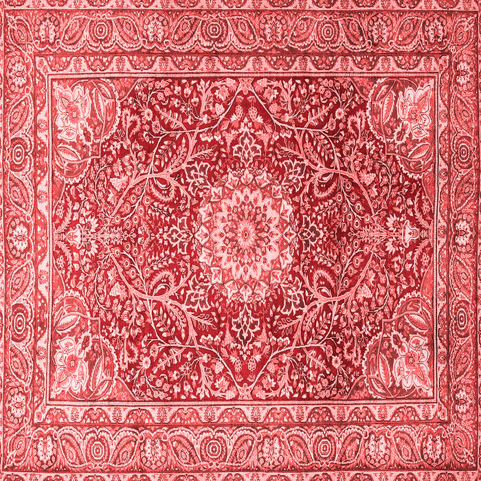 Medallion Red Traditional Rug, tr4432red
