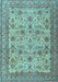Persian Light Blue Traditional Rug, tr4433lblu