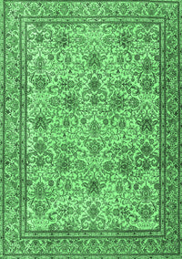 Persian Emerald Green Traditional Rug, tr4433emgrn