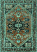 Persian Turquoise Traditional Rug, tr4434turq