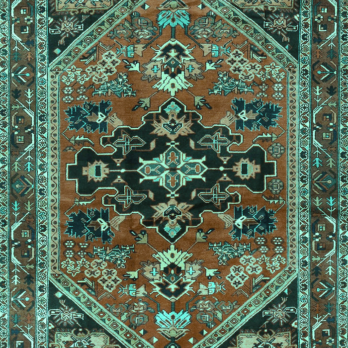 Persian Turquoise Traditional Rug, tr4434turq