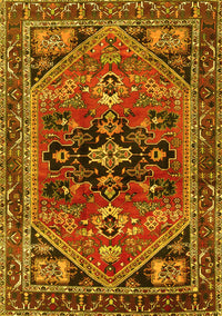 Persian Yellow Traditional Rug, tr4434yw