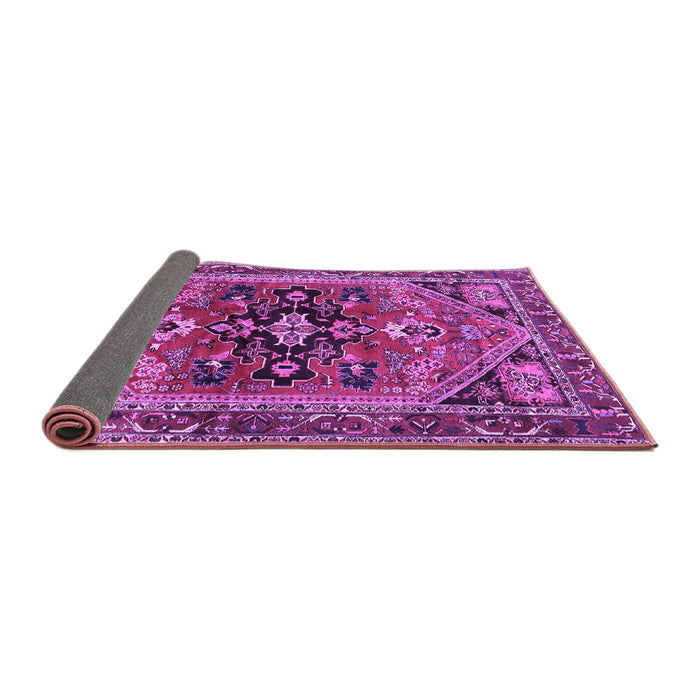 Sideview of Persian Purple Traditional Rug, tr4434pur