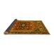 Sideview of Persian Yellow Traditional Rug, tr4434yw