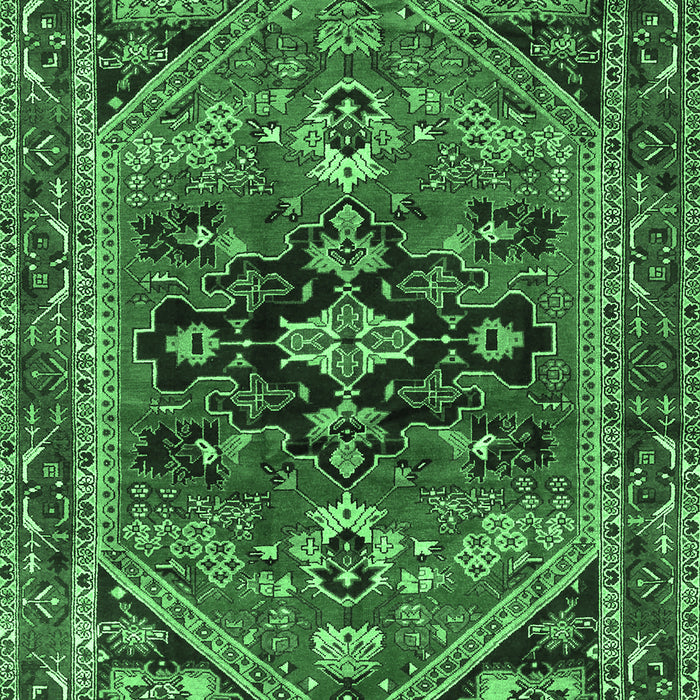 Persian Emerald Green Traditional Rug, tr4434emgrn