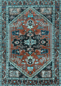 Persian Light Blue Traditional Rug, tr4434lblu