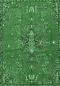 Persian Emerald Green Traditional Rug, tr4435emgrn
