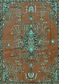 Persian Turquoise Traditional Rug, tr4435turq