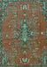 Persian Turquoise Traditional Rug, tr4435turq