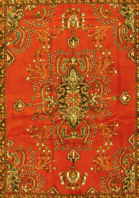 Persian Yellow Traditional Rug, tr4435yw