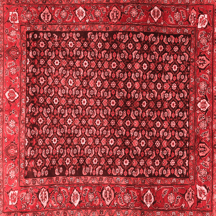 Machine Washable Persian Red Traditional Rug, wshtr4438red
