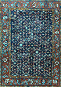 Persian Light Blue Traditional Rug, tr4438lblu