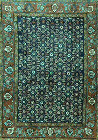 Persian Turquoise Traditional Rug, tr4438turq