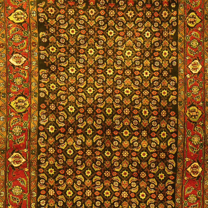 Persian Yellow Traditional Rug, tr4438yw