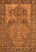 Persian Orange Traditional Rug, tr4439org